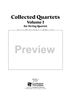 Collected Quartets Volume 1 - Violin 1