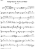 String Quartet No. 4 in C Minor, Op. 18, No. 4 - Violin 1