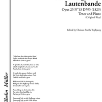 Mit dem grünen Lautenbande Op.25 No.13 D795
