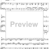 Suite No. 4 in E Major - Piano Score