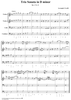 Trio Sonata in D minor, op. 1, no. 11