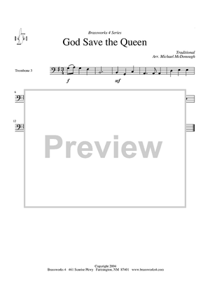 God Save the Queen - Trombone 3
