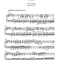 Pathetique for Pianoforte - Op. 44, No. 1