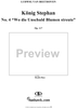 Wo die Unschuld Blumen streute, No. 4 from "König Stephan", Op. 117 - Full Score