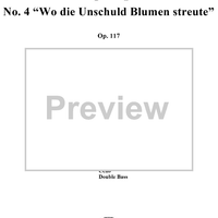 Wo die Unschuld Blumen streute, No. 4 from "König Stephan", Op. 117 - Full Score