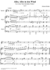 Neue Liebeslieder Waltzes, Op.65, No.11 in G major, Alles, Alles in den Wind, choral S, piano duet