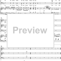 Cantata for Two Tenors, Bass, and Soprano: "Dir, Seele des Weltalls", K. 429 (K. 420a) - Full Score