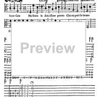 Non veggio ogg'il mio sole