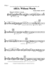Aria: Without Words - Horn 1 in F