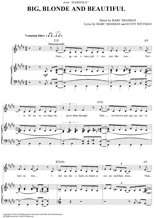 Big, Blonde and Beautiful