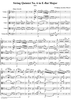String Quintet No. 6 in E-flat Major, K614 - Score