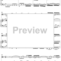 Sonata No. 3 in G Minor, Movement 3 - Piano Score