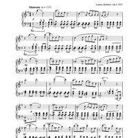 Five Short Pieces, No.3, Op.4