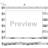 Wedding Variations - B-flat Trumpet