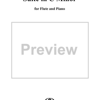 Suite in C Minor, BWV997 - Piano