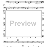 Cello Song for Cello Quintet or Cello Quartet with Bass - Cello 5 or Bass