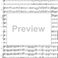 Orchestral Suite No. 3 in D Major - Score