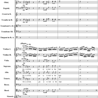 Messiah, no. 17: Glory to God - Full Score