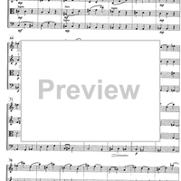 String quartet No. 1 - Score