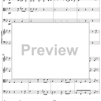 Piano Quintet in B-flat Major, Movement 2 - Piano Score