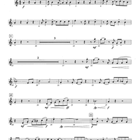 The Last Stagecoach Heist - Bb Clarinet 1