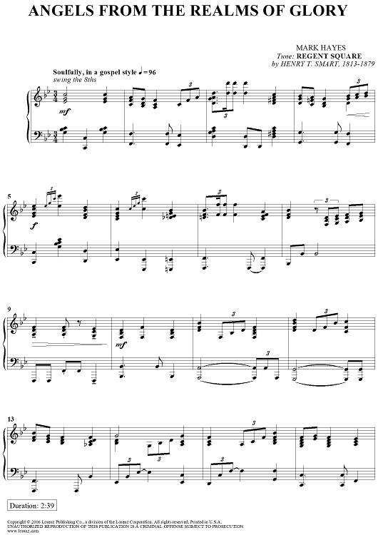 Angels from the Realms of Glory