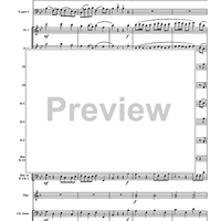 Aria - Duet from Cantata No. 78 - Score