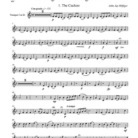 An English Folksong Suite - Trumpet 2 in B-flat