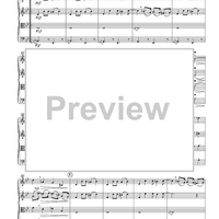 Music for Four, Collection No. 2 - Early Pop Favorites - Score