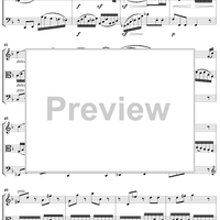 String Trio No. 3 in D Major  Op. 9, No. 2 - Score