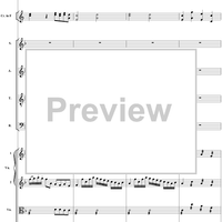 Chorus: Se gloria il crin ti cinse, No. 17 from "Lucio Silla", Act 2 - Full Score