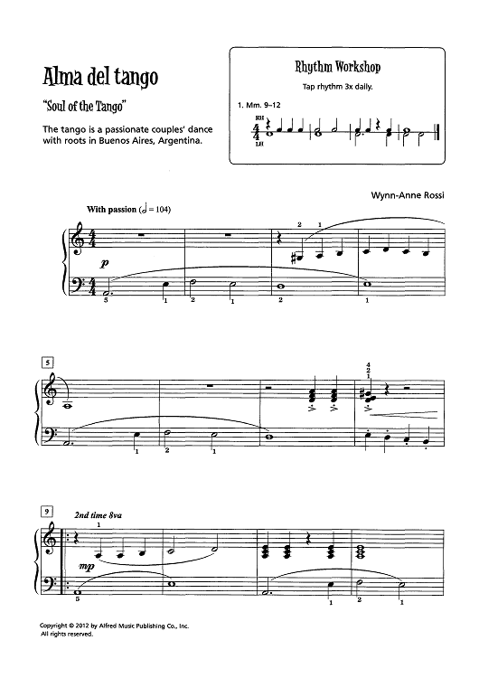 Alma del tango ("Soul of the Tango")