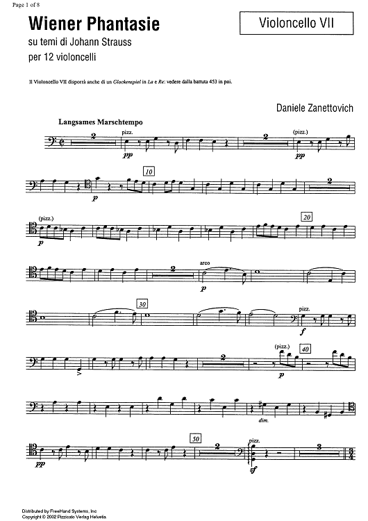 Wiener Phantasie - Cello 7