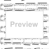 Presto 1, after J.S. Bach,  No. 3 from "5 Studies"