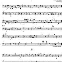 Minuet C Major D2d - Bassoon 2