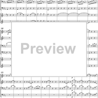 Sextet in E-Flat major, Op. 71 - Full Score