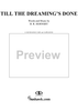 Till the Dreaming's Done