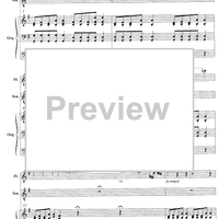 O Presul magne - Score