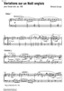 Variations sur un Noël anglais Op.189