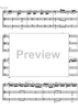 String Trio Bb Major D581B - Score