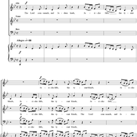 Joshua, Act 1, No. 10 "The Lord commands, and Joshua leads"