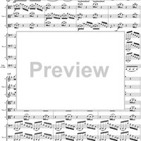 Brandenburg Concerto No. 3: Movement 1 - Score