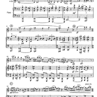 Adagio et fugue - Score