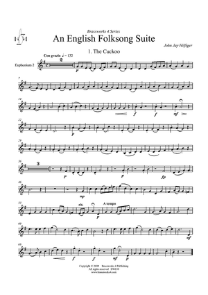 An English Folksong Suite - Euphonium 2