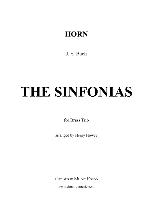 The Sinfonias - Horn in F