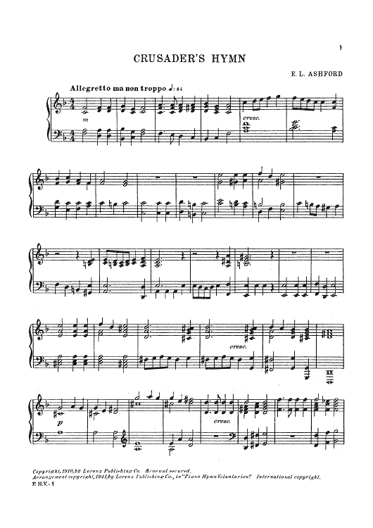 Crusader's Hymn