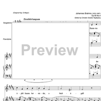 An die Nachtigall Op.46 No. 4