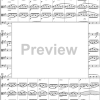 String Quintet No. 1 in A Major, Op. 18 - Score