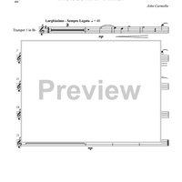 Prelude in D minor - Trumpet 1 in B-flat