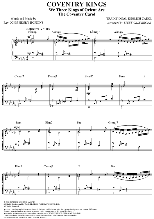 Coventry Kings (The Coventry Carol)